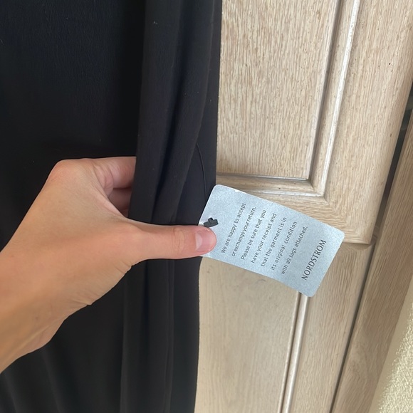 NWT Laundry by Shelli Siegal Midi Black Dress - Picture 6 of 10